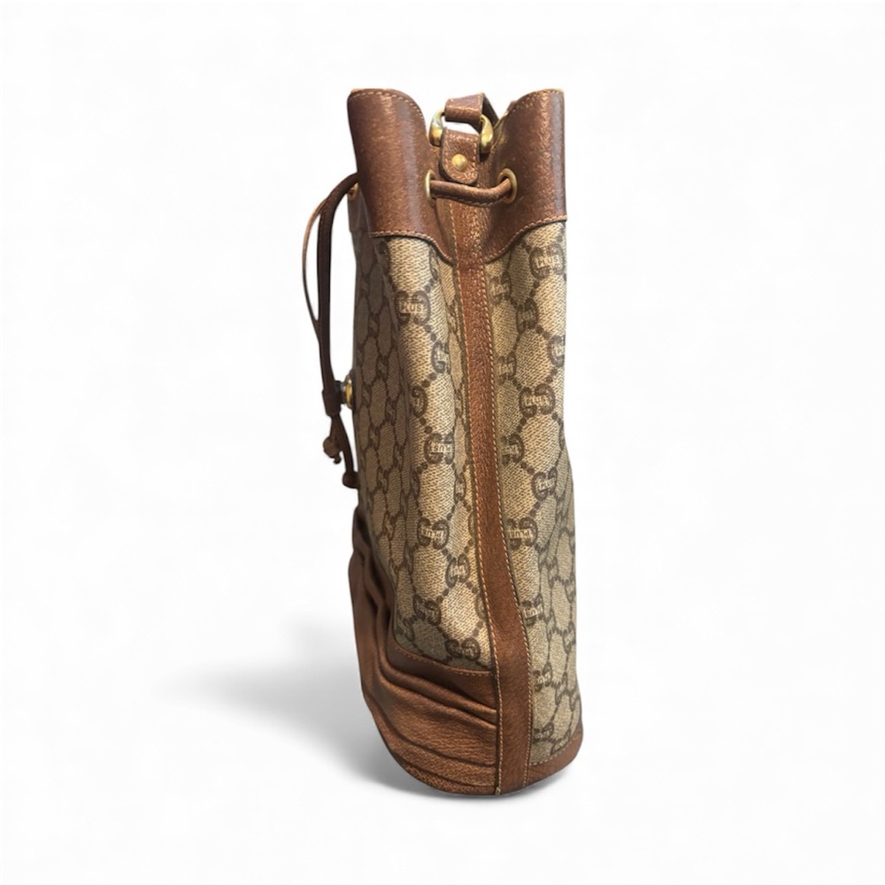 👜 Vintage Gucci Plus GG Monogram Bucket Bag - Picture 8 of 15